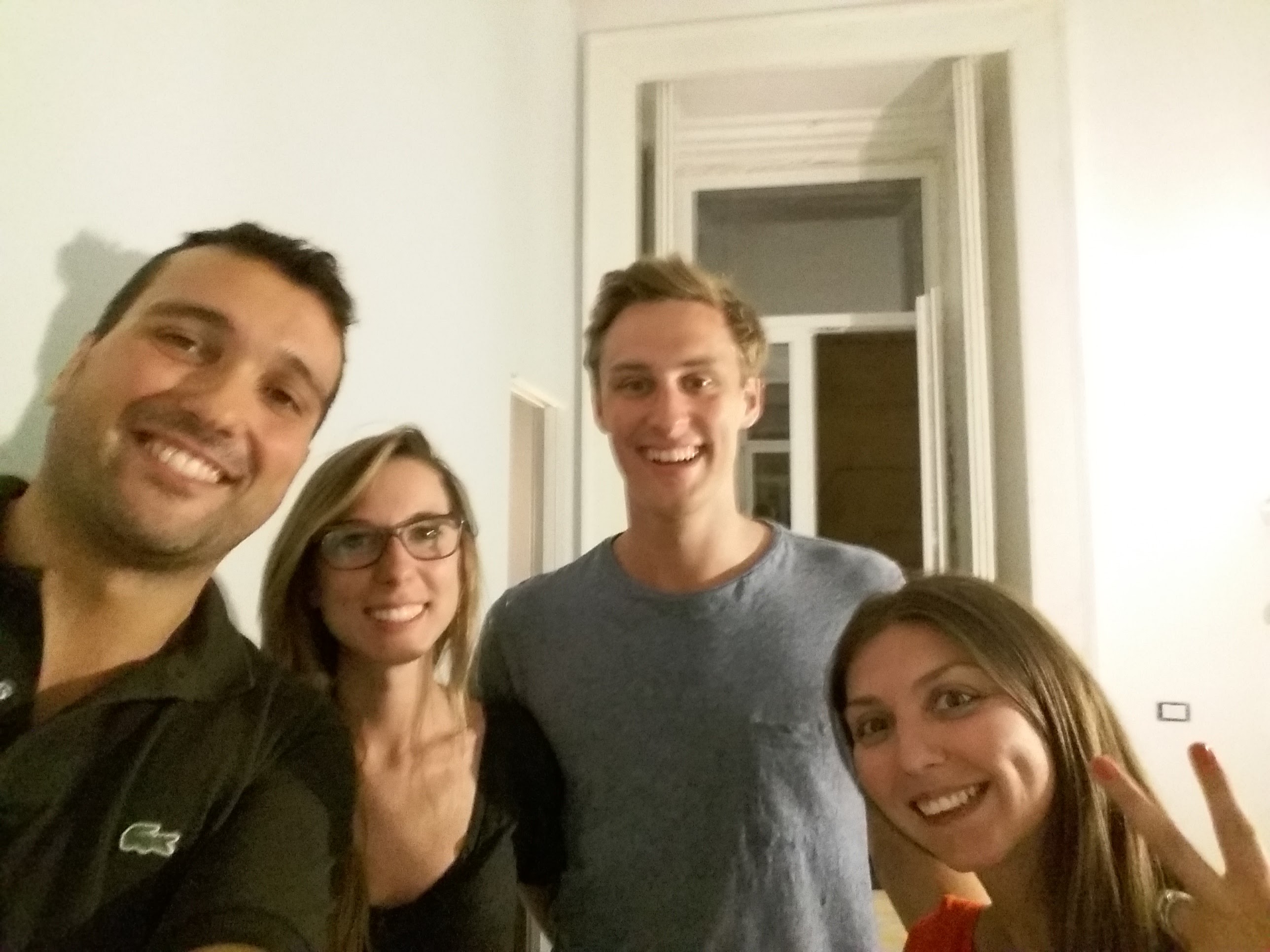 Primi ospiti Montecalvario 41